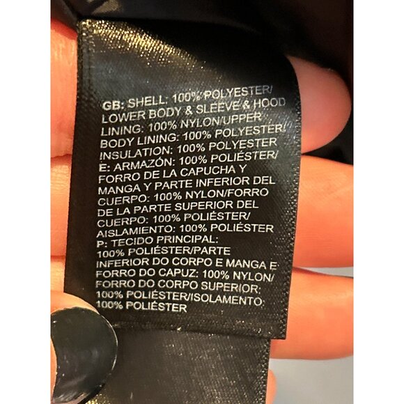 The North Face INLUX (Women's MEDIUM) Gray Insulated Jacket Coat - Picture 5 of 6